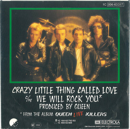 Queen : Crazy Little Thing Called Love (7", Single)