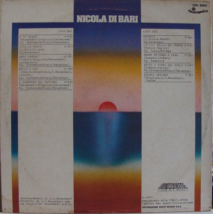 Nicola Di Bari : Nicola Di Bari (LP, Album, RE)