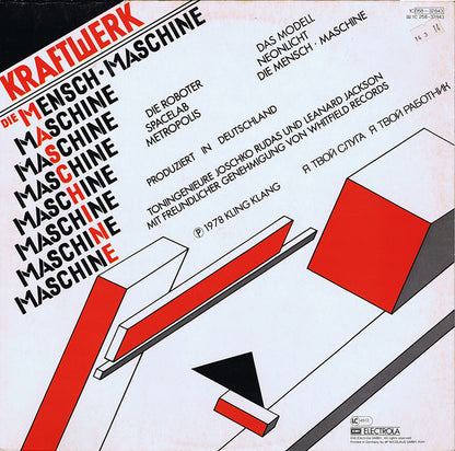 Kraftwerk : Die Mensch·Maschine (LP, Album)