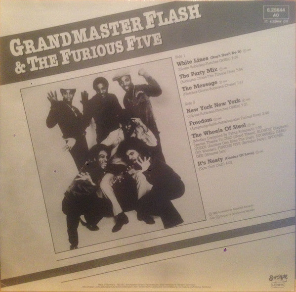 Grandmaster Flash & The Furious Five : Grandmaster Flash & The Furious Five (LP, Comp)