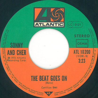 Sonny & Cher : I Got You Babe / The Beat Goes On (7", Single, RE)