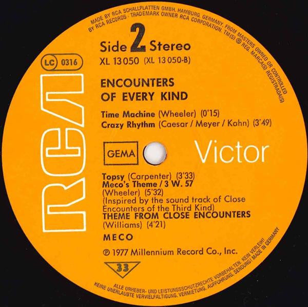 Meco* : Encounters Of Every Kind (LP, Album)