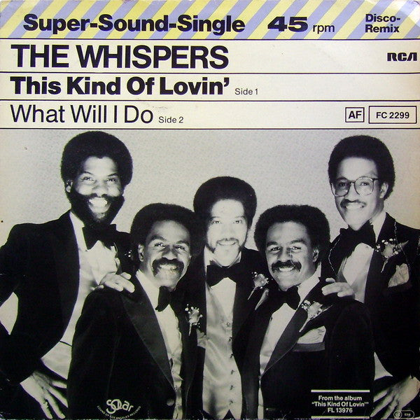 The Whispers : This Kind Of Lovin' (12")