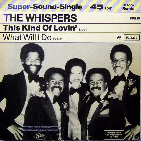 The Whispers : This Kind Of Lovin' (12")