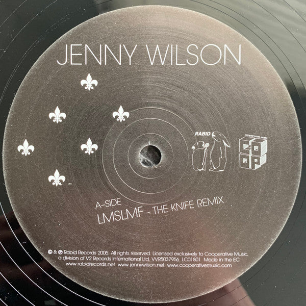 Jenny Wilson : Let My Shoes Lead Me Forward (12", Maxi)