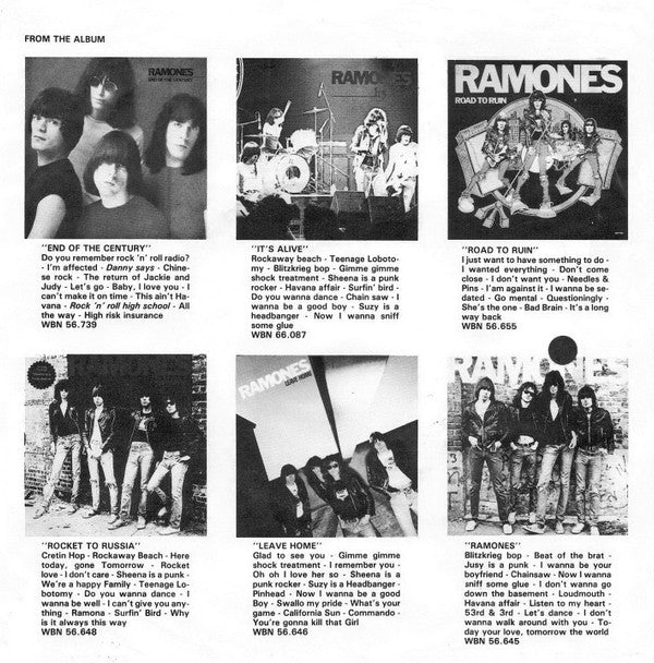 Ramones : Rock 'N' Roll High School (7", Single)