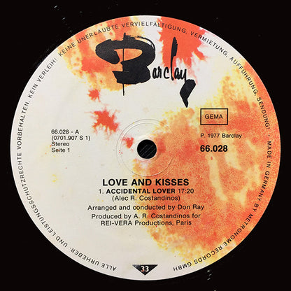 Love And Kisses* : Love And Kisses (LP, Album)