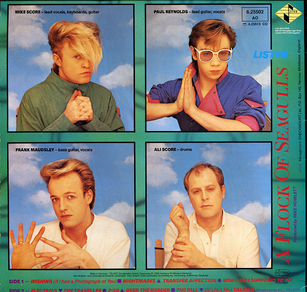 A Flock Of Seagulls : Listen (LP, Album, DMM)