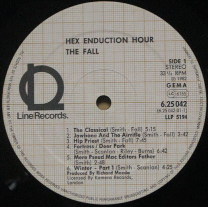 The Fall : Hex Enduction Hour (LP, Album)