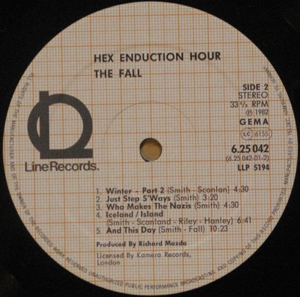 The Fall : Hex Enduction Hour (LP, Album)