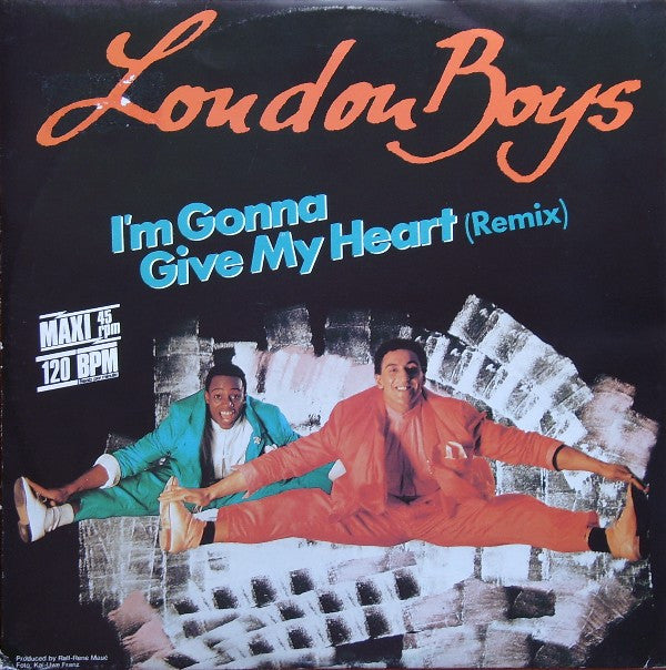 London Boys : I'm Gonna Give My Heart (Remix) (12", Maxi)