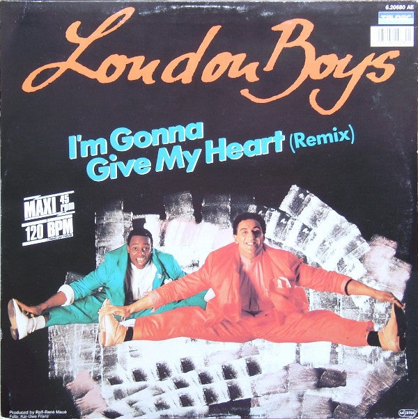 London Boys : I'm Gonna Give My Heart (Remix) (12", Maxi)