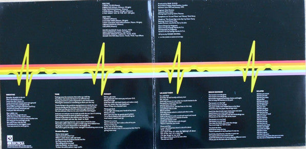 Pink Floyd : The Dark Side Of The Moon (LP, Album, RE, 4P )