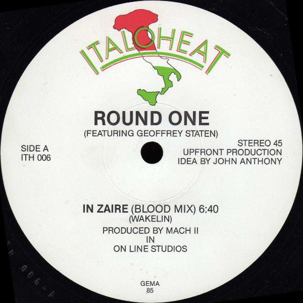 Round One (2) : In Zaire (12", Maxi)