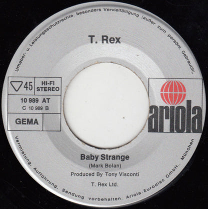 T. Rex : Telegram Sam / Baby Strange (7", Single)