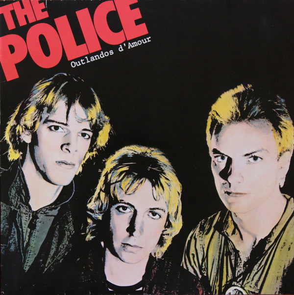 The Police : Outlandos D'Amour (LP, Album, RE, RP)