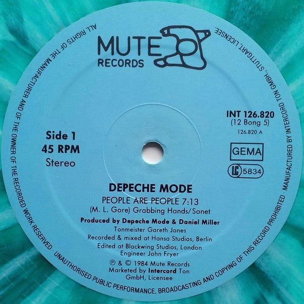 Depeche Mode : People Are People (Different Mix) (12", Maxi, Gre)