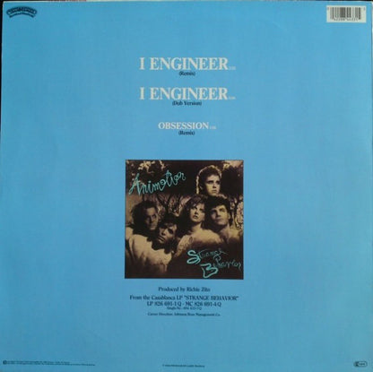 Animotion : I Engineer (12", Maxi)