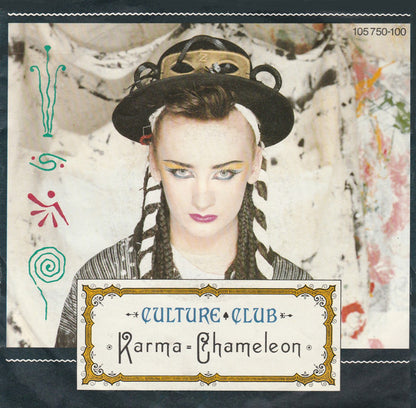 Culture Club : Karma Chameleon   (7", Single)