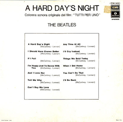 The Beatles : A Hard Day's Night (LP, Album, RE)