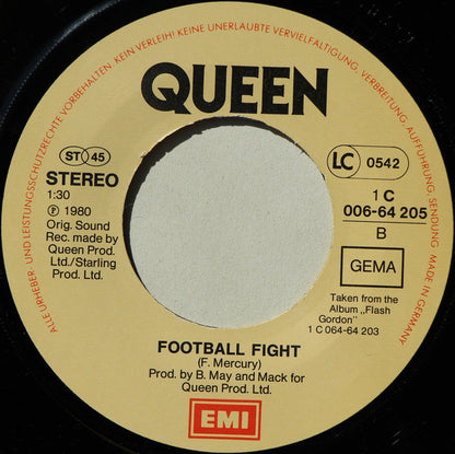 Queen : Flash (7", Single, Bla)