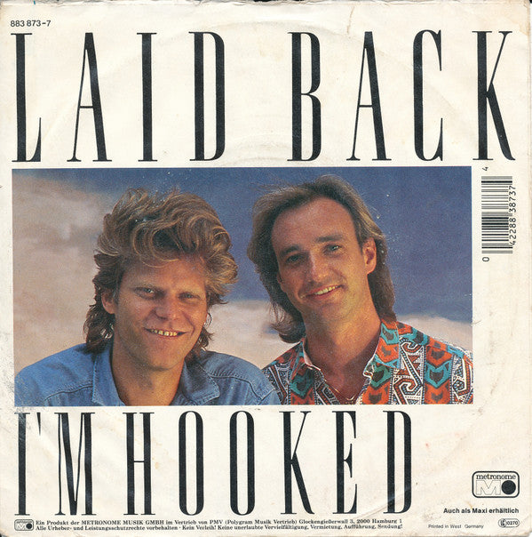 Laid Back : I'm Hooked (US Dance Mix) (7", Single)