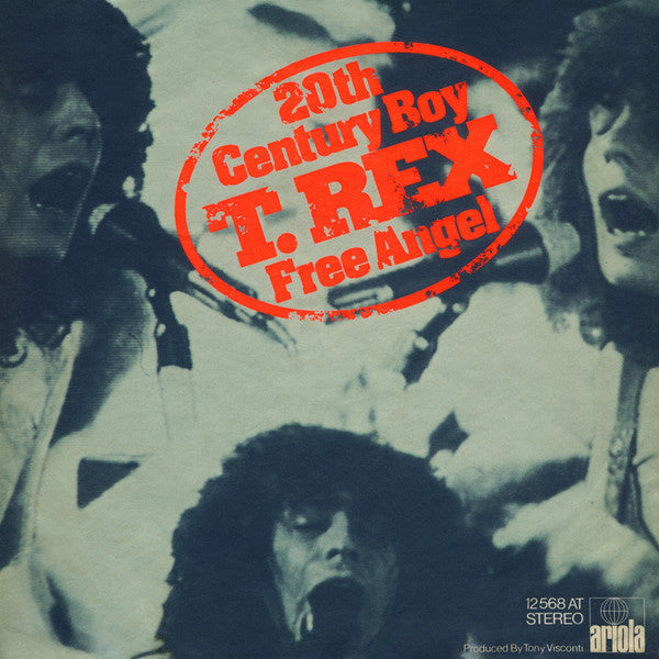 T. Rex : 20th Century Boy / Free Angel (7", Single)