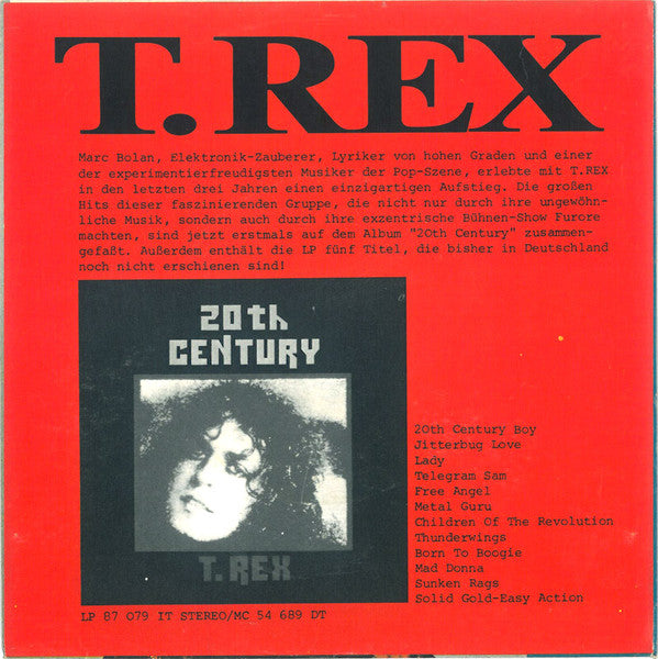 T. Rex : Truck-On »Tyke« / Sitting Here (7", Single)