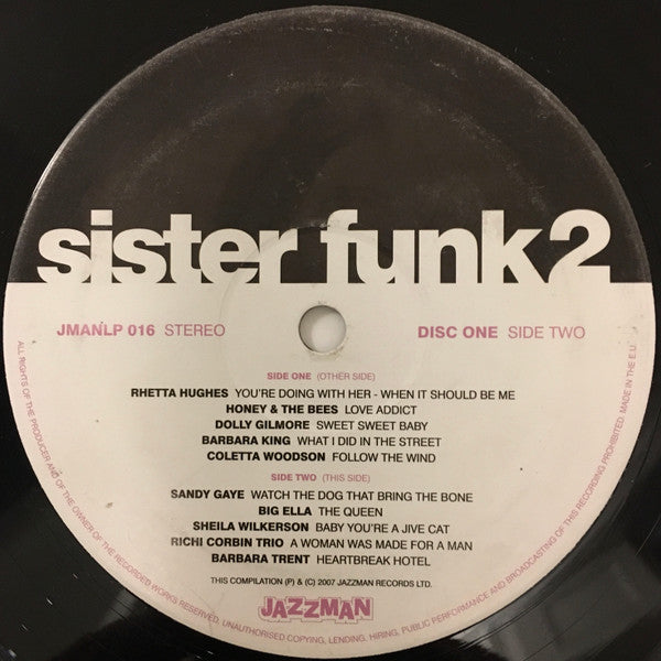 Various : Sister Funk 2 - The Sound Of The Unknown Soul Sisters (2xLP, Comp)