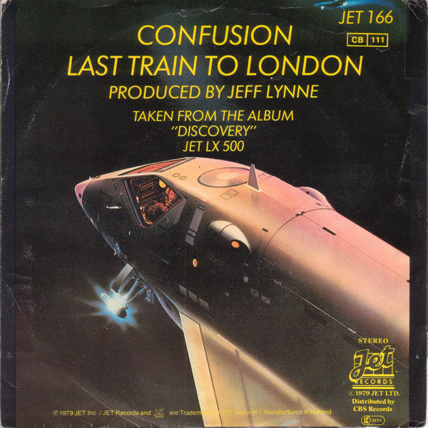 The Electric Light Orchestra* : Last Train To London / Confusion (7", Single)