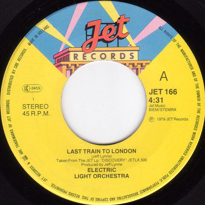 The Electric Light Orchestra* : Last Train To London / Confusion (7", Single)