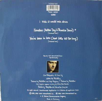 Phil Collins : I Wish It Would Rain Down (12", Single)