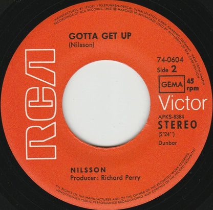 Harry Nilsson : Without You (7", Single)