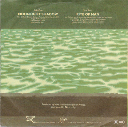 Mike Oldfield : Moonlight Shadow (7", Single)