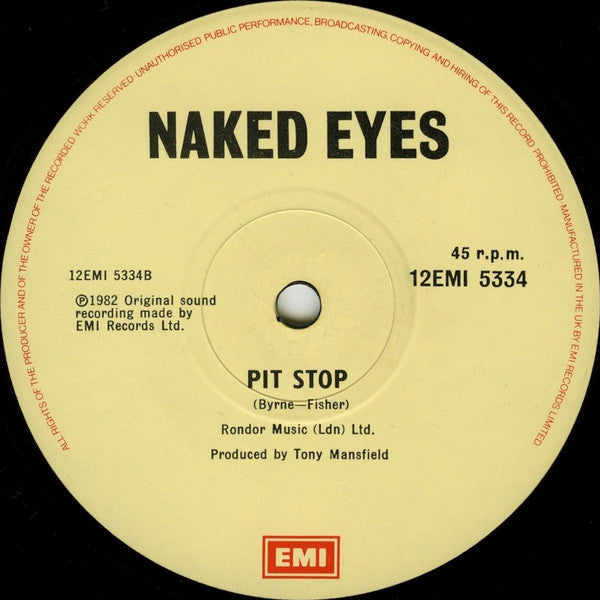 Naked Eyes : Always Something There To Remind Me (12")