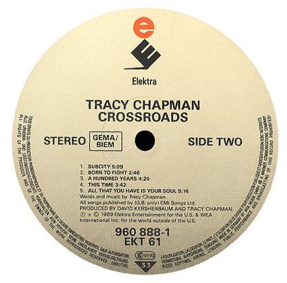 Tracy Chapman : Crossroads (LP, Album)