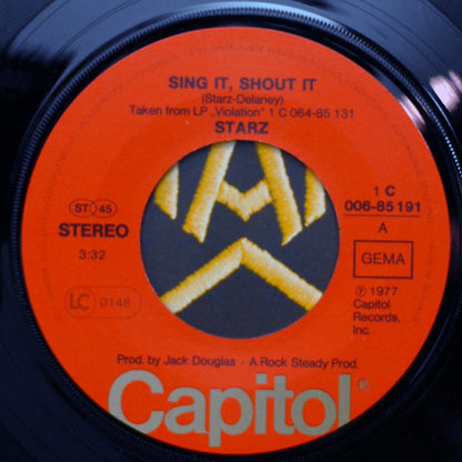 Starz (2) : Sing It, Shout It (7", Single)