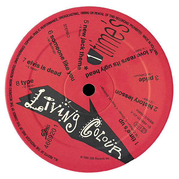 Living Colour : Time's Up (LP, Album)