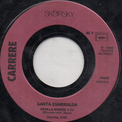 Santa Esmeralda : Don't Let Me Be Misunderstood (New Original Version 86) (7")