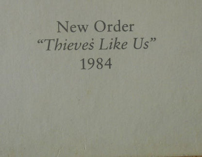 New Order : Thieves Like Us (12", Single)