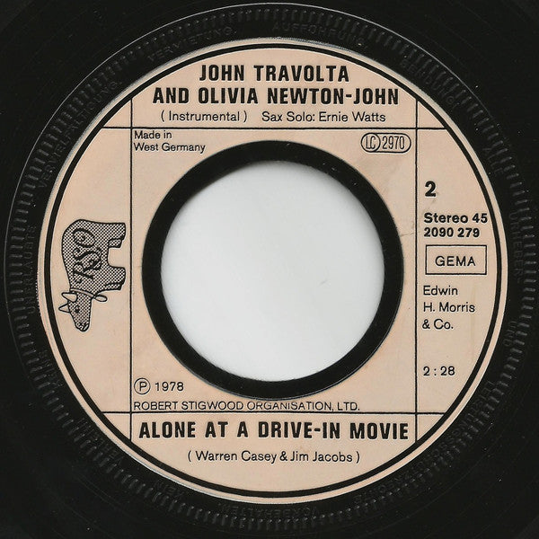 John Travolta, Olivia Newton-John : You're The One That I Want (7", Single)