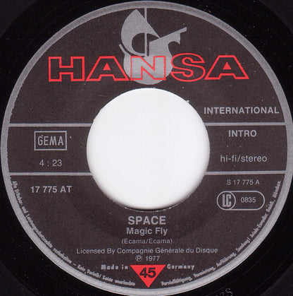 Space : Magic Fly (7", Single)