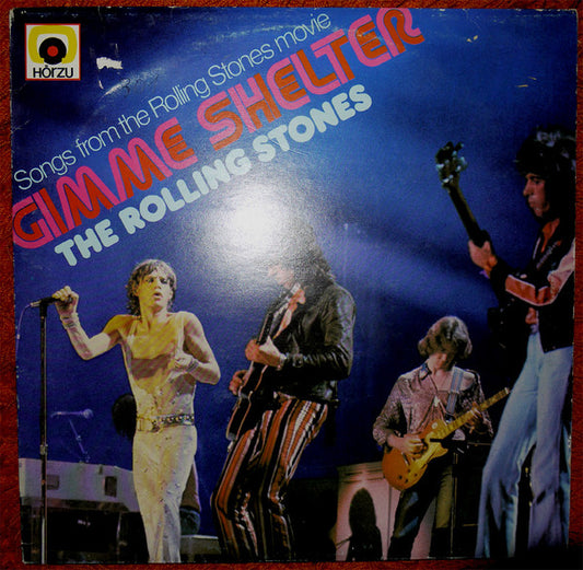 The Rolling Stones : Gimme Shelter (Songs From The Rolling Stone Movie) (LP, Comp, RE, HÖR)