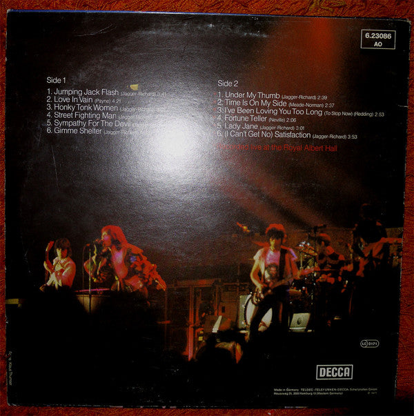 The Rolling Stones : Gimme Shelter (Songs From The Rolling Stone Movie) (LP, Comp, RE, HÖR)