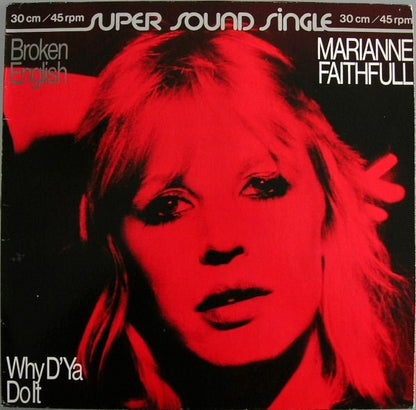 Marianne Faithfull : Broken English (12", Maxi)