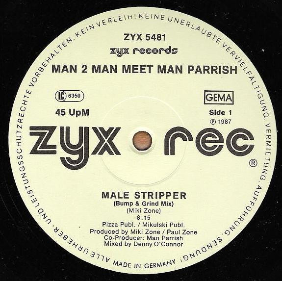 Man 2 Man Meet Man Parrish : Male Stripper (12", Maxi)