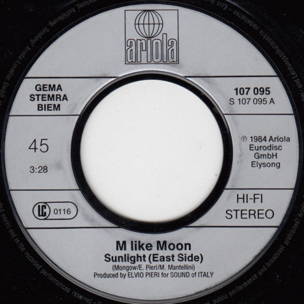 M Like Moon : Sunlight (7", Single)