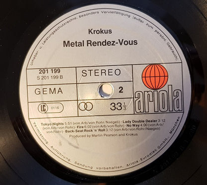 Krokus : Metal Rendez-vous (LP, Album)