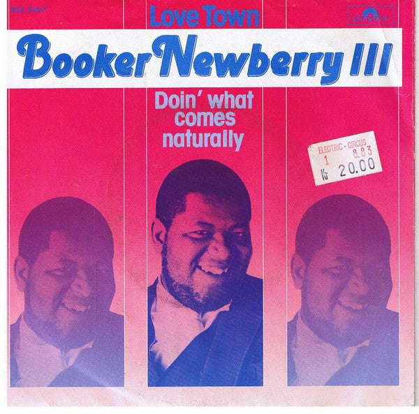 Booker Newberry III : Love Town (7", Single)