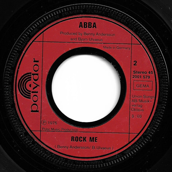 ABBA : I Do, I Do, I Do, I Do, I Do (7", Single)